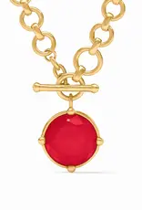 Julie Vos Julie Vos Honeybee Demi Necklace Iridescent Blue