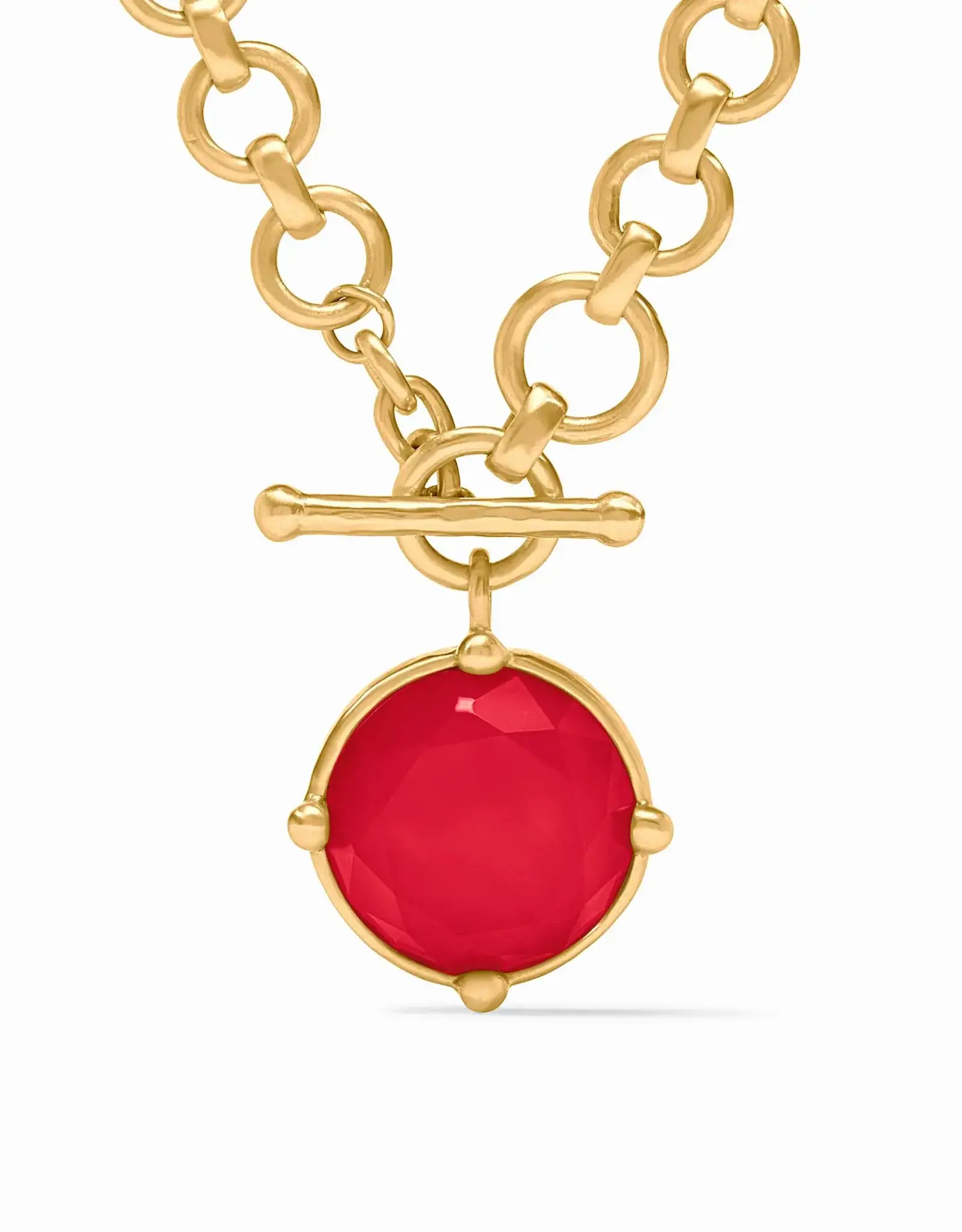 Julie Vos Julie Vos Honeybee Demi Necklace Iridescent Blue
