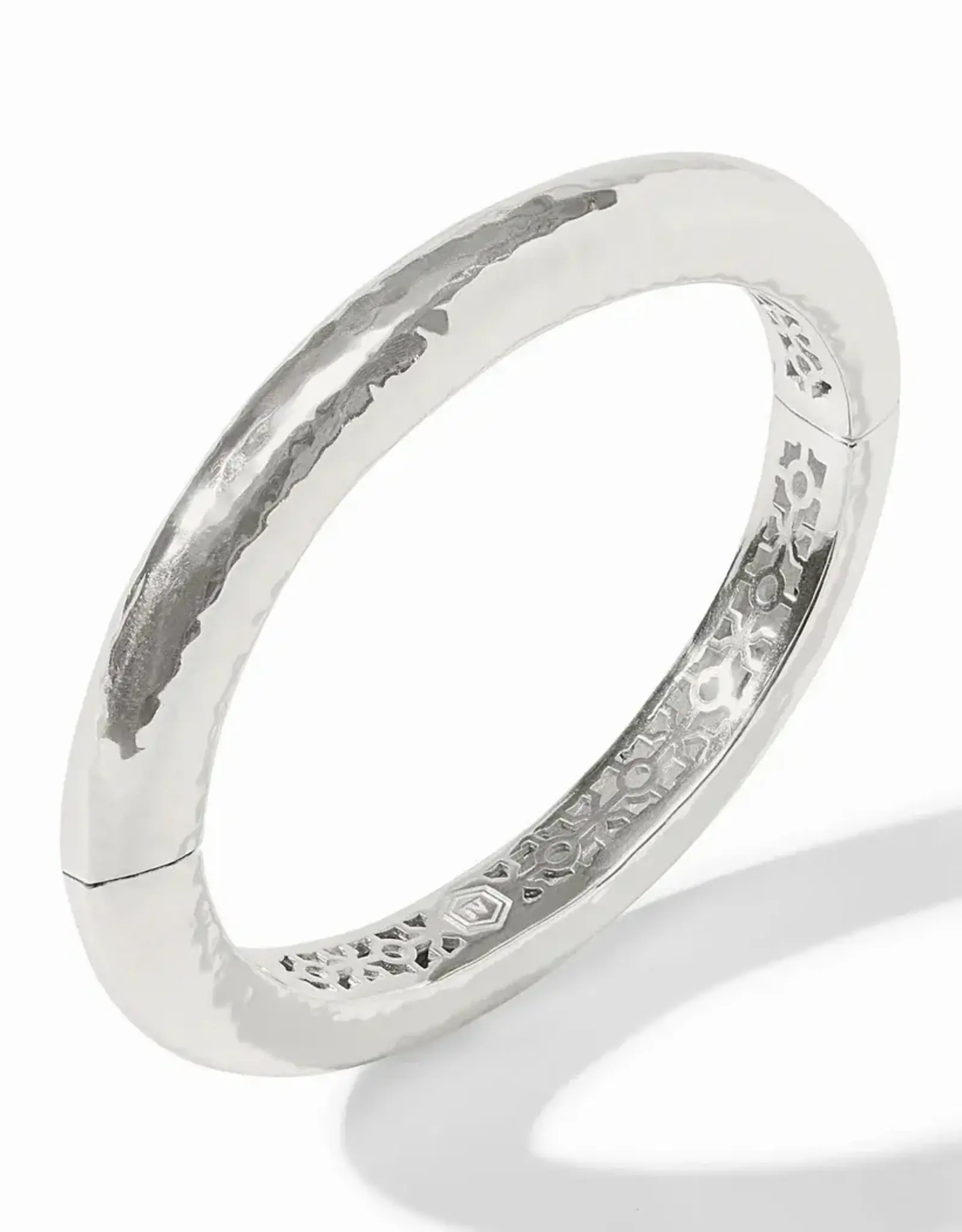 Julie Vos Julie Vos Silver Catalina Hinge Bangle