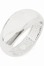 Julie Vos Julie Vos Catalina Statement Hinge Bangle Silver