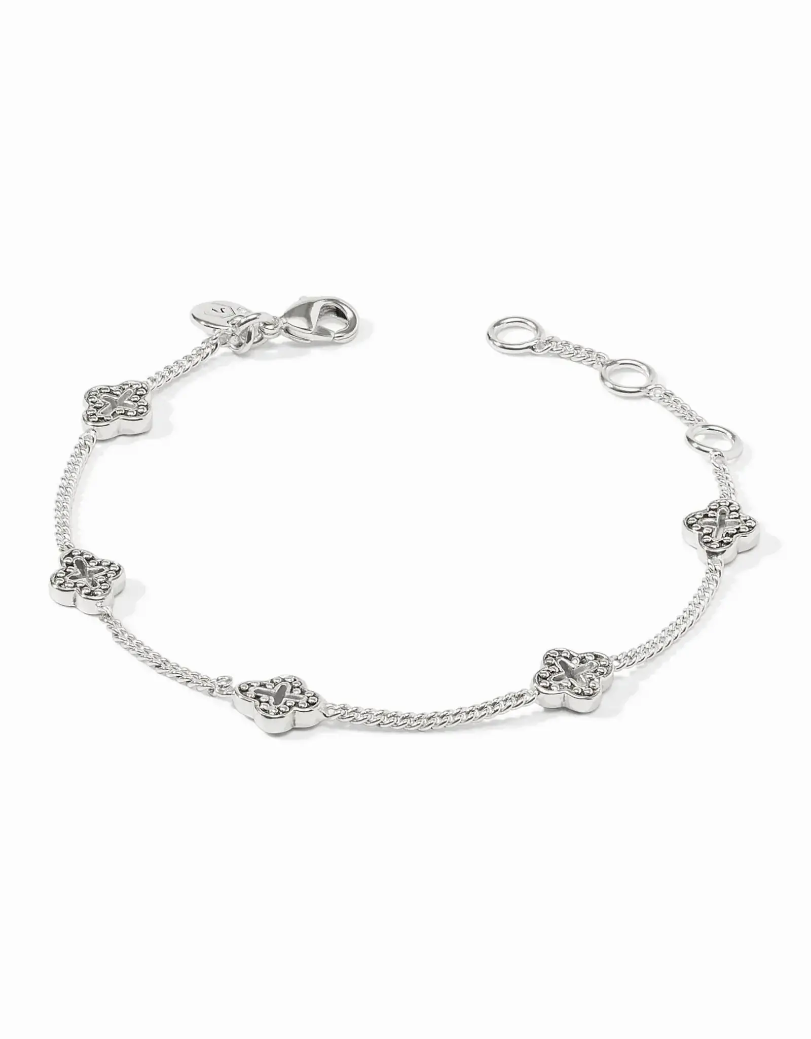 Julie Vos Julie Vos Silver Florentine Delicate Bracelet