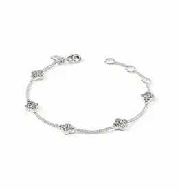Julie Vos Julie Vos Silver Florentine Delicate Bracelet