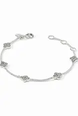 Julie Vos Julie Vos Silver Florentine Delicate Bracelet