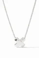 Julie Vos Julie Vos Silver Catalina X Delicate Necklace