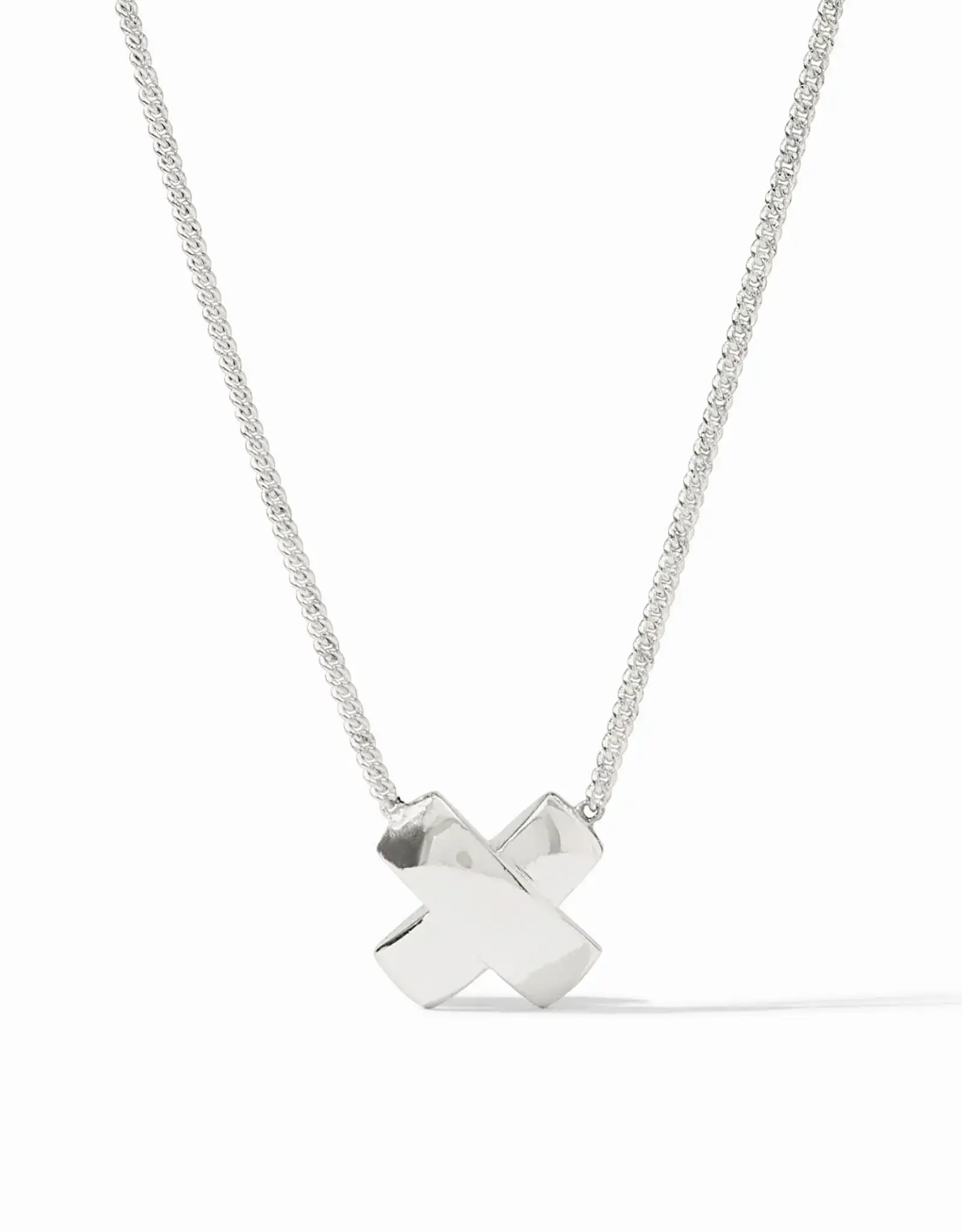 Julie Vos Julie Vos Silver Catalina X Delicate Necklace