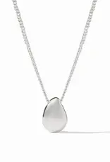 Julie Vos Julie Vos Silver Wave Delicate  Necklace