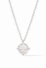 Julie Vos Julie Vos Silver Honeybee Solitaire Necklace