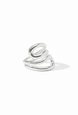 Julie Vos Julie Vos Silver Wave Wrap Ring
