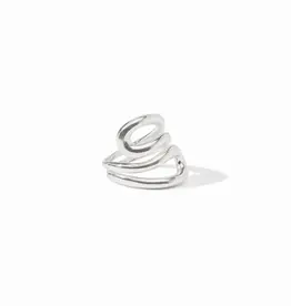 Julie Vos Julie Vos Silver Wave Wrap Ring