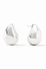 Julie Vos Julie Vos Silver Wave Earring Large