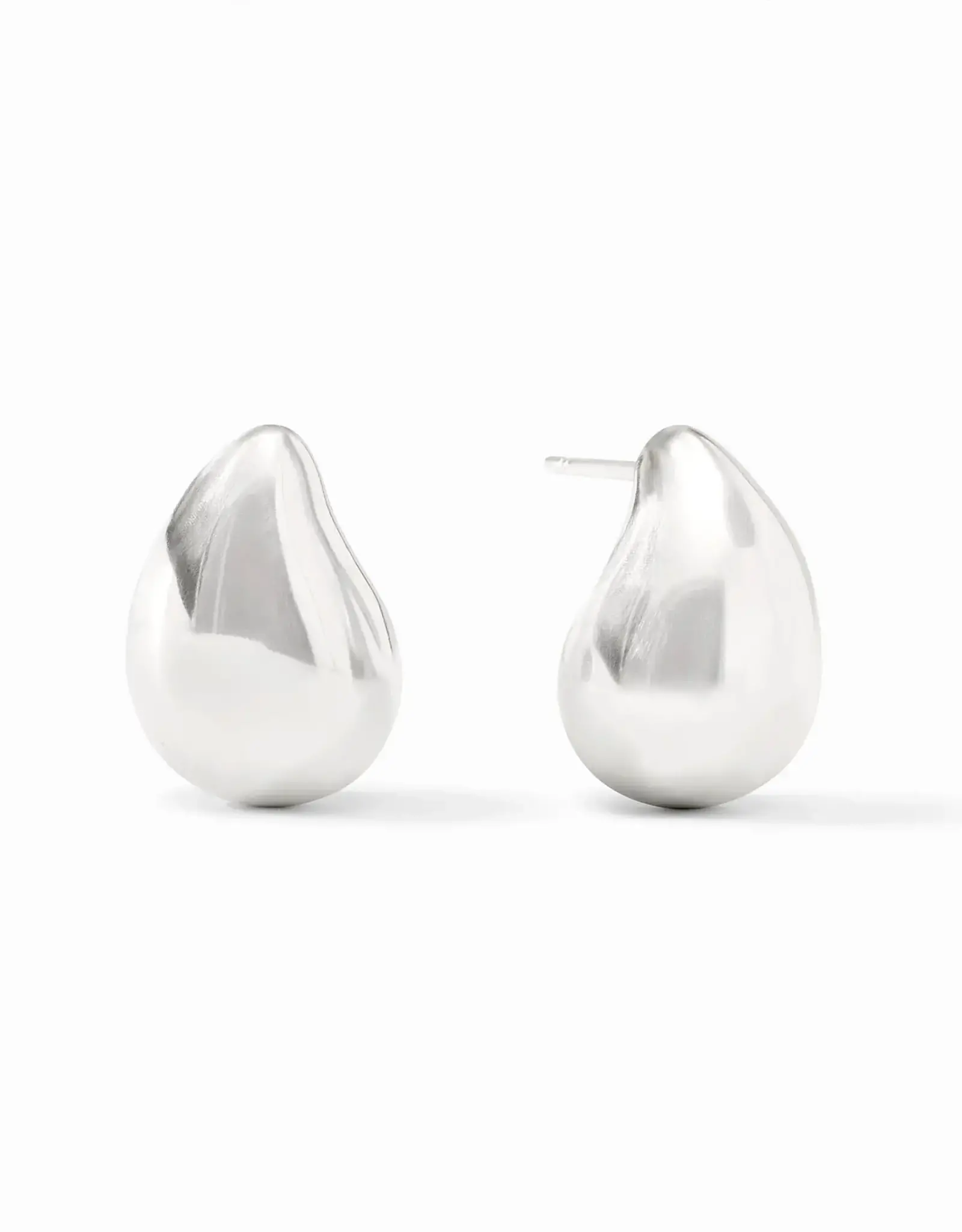 Julie Vos Julie Vos Silver Wave Earring Large