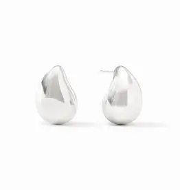 Julie Vos Julie Vos Silver Wave Earring Large