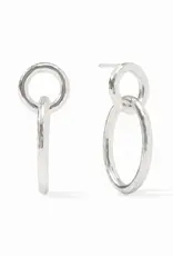 Julie Vos Julie Vos Silver Catalina Link Earrings