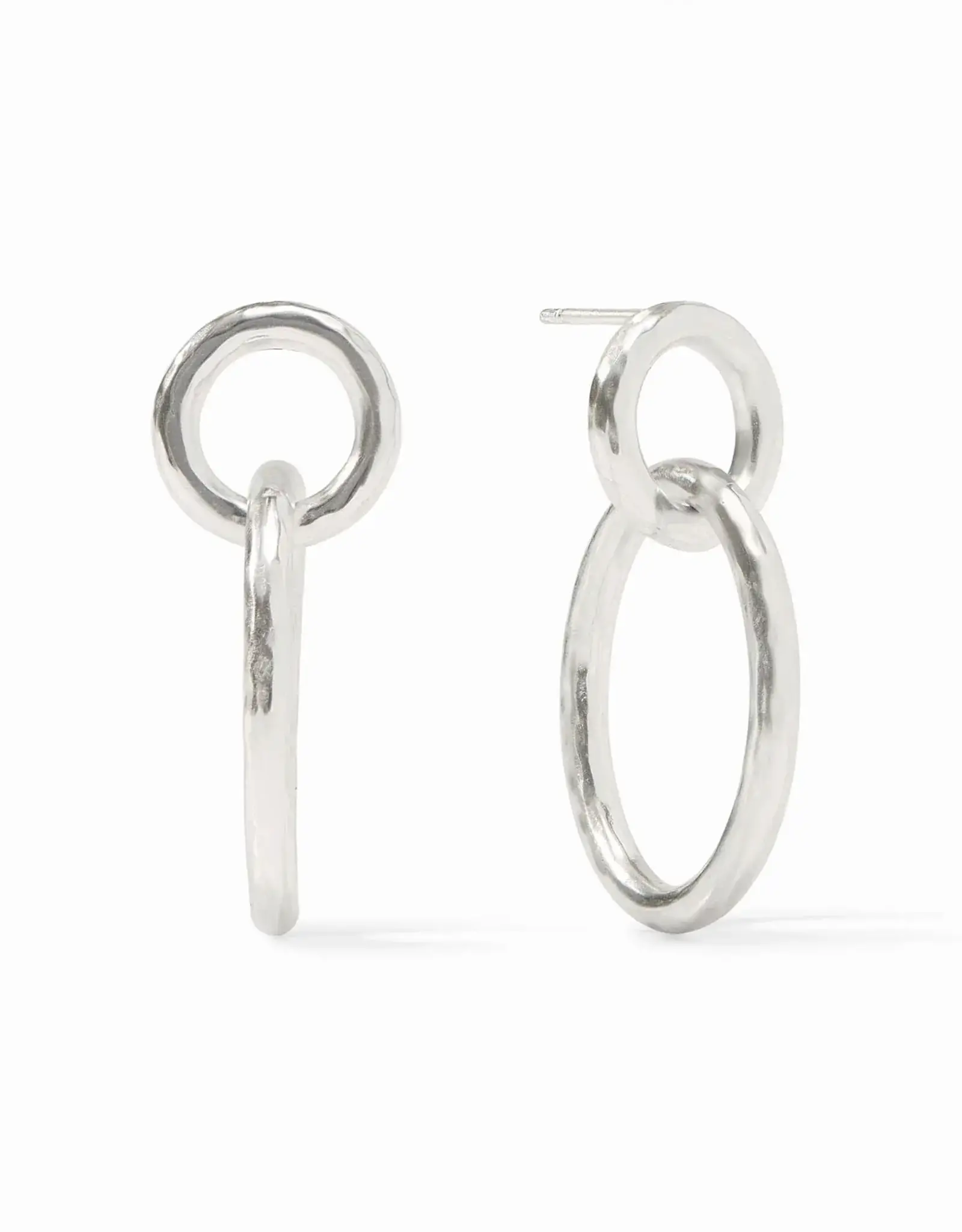 Julie Vos Julie Vos Silver Catalina Link Earrings