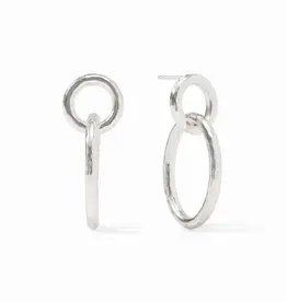 Julie Vos Julie Vos Silver Catalina Link Earrings