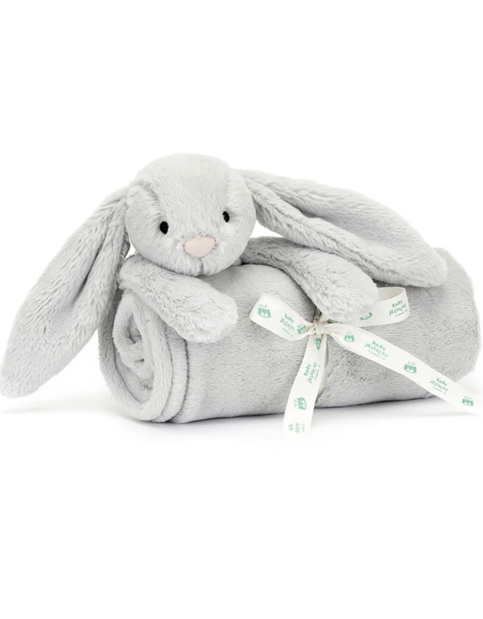 Jellycat Jellycat Bashful Grey Bunny Blankie