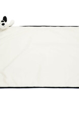 Jellycat Inc. Jellycat Bashful Black Cream Puppy Blankie