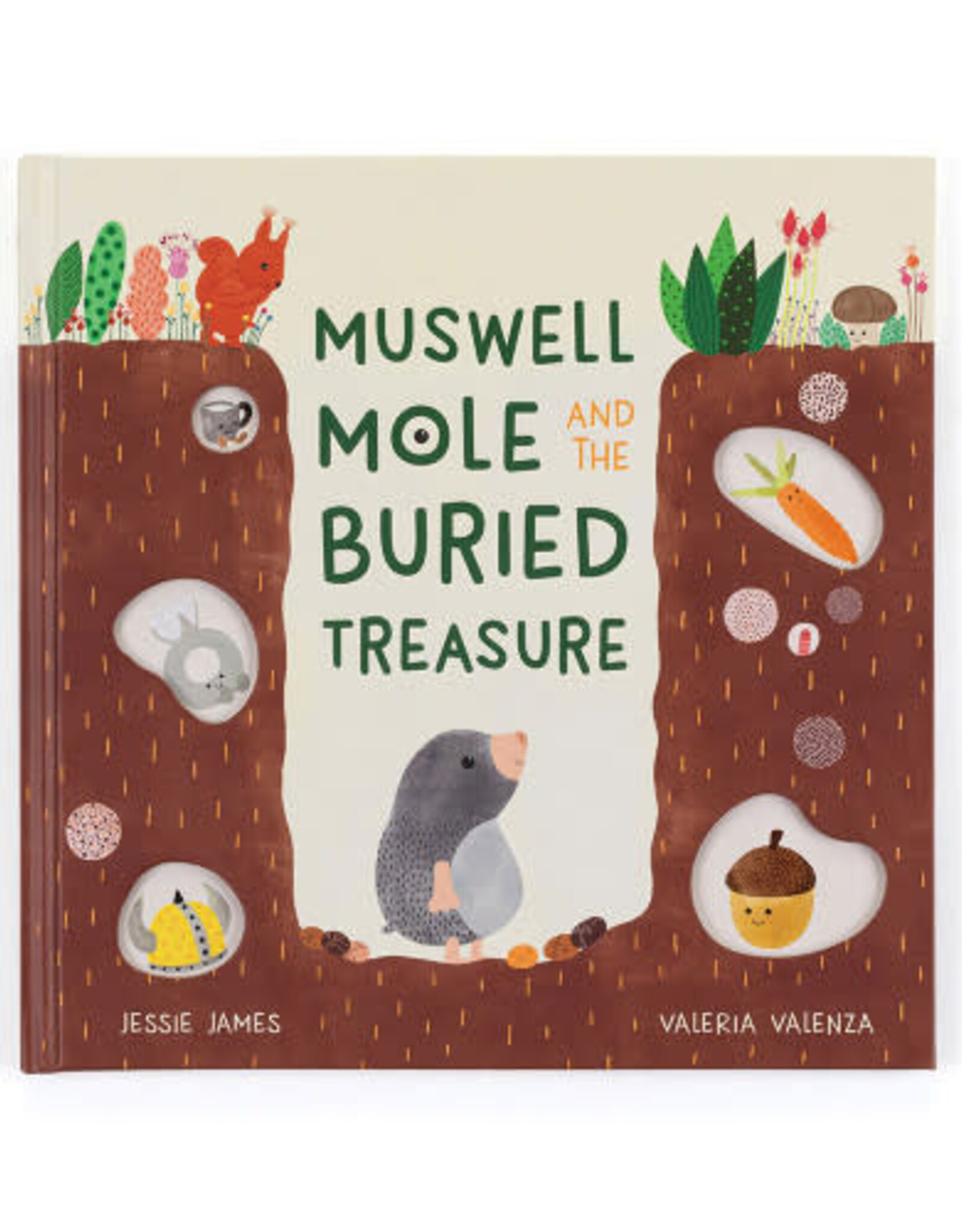 Jellycat Inc. Jellycat Muswell Mole and the Buried Treasure