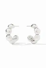 Julie Vos Julie Vos Silver Solara Nova Hoop