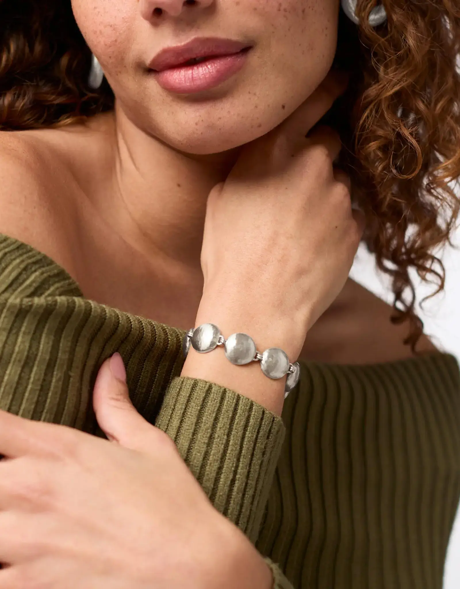 Julie Vos Julie Vos Silver Solara Bracelet