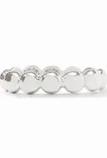 Julie Vos Julie Vos Silver Solara Nova Hinge Bangle