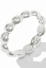Julie Vos Julie Vos Silver Solara Nova Hinge Bangle