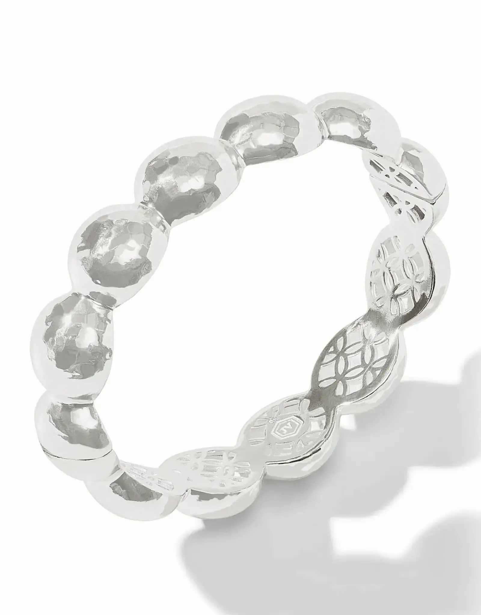 Julie Vos Julie Vos Silver Solara Nova Hinge Bangle