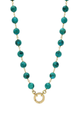 Waxing Poetic Waxing Poetic infinite sky turquoise ensemble necklace