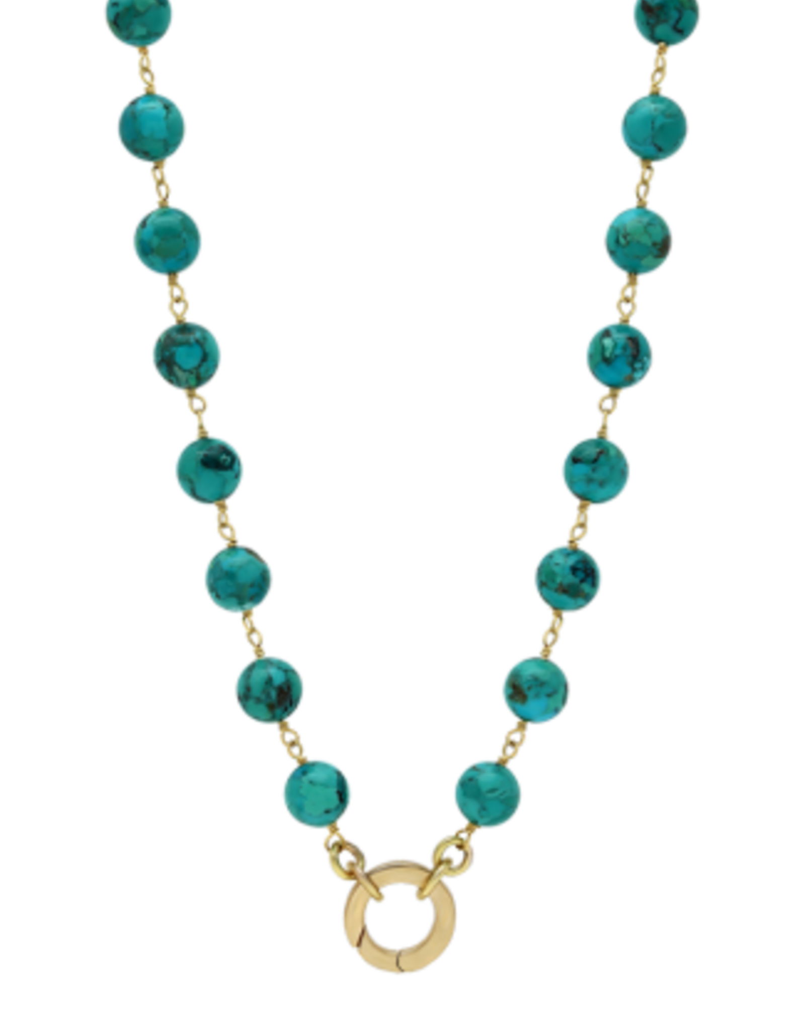 Waxing Poetic Waxing Poetic infinite sky turquoise ensemble necklace