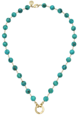 Waxing Poetic Waxing Poetic infinite sky turquoise ensemble necklace