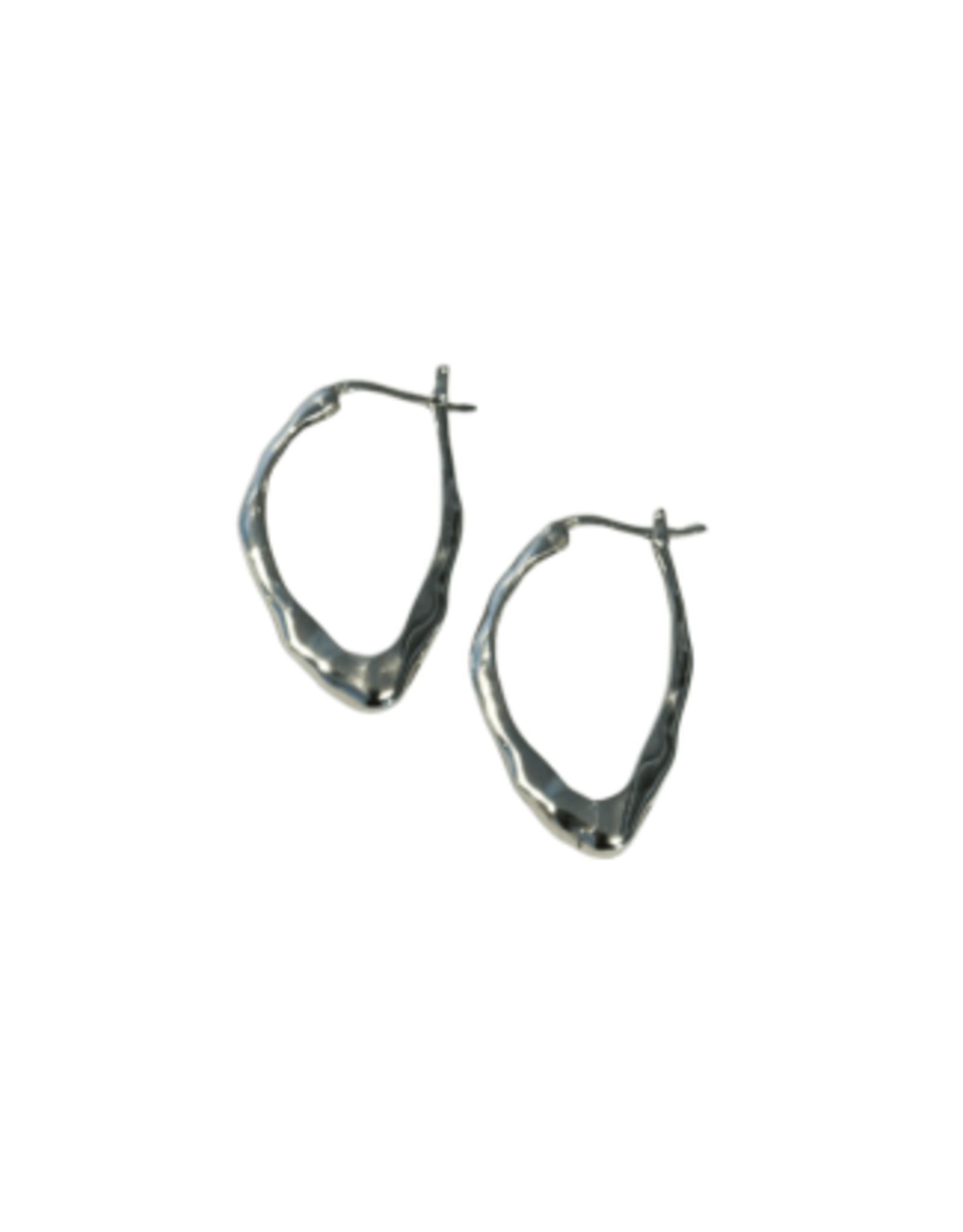 Waxing Poetic Waxing Poetic the chloe hoop earring - brass