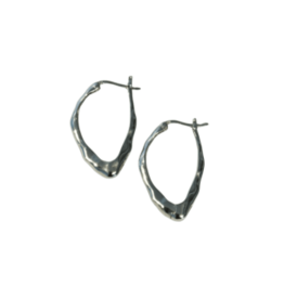 Waxing Poetic Waxing Poetic the chloe hoop earring - brass