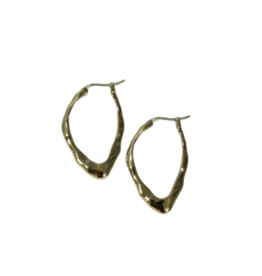 Waxing Poetic Waxing Poetic the chloe hoop earring - sterling silver