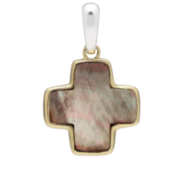 Waxing Poetic Waxing Poetic life in balance cross - pink abalone