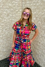 Alden Adair Alden Adair Rachel Dress Circus Plaid