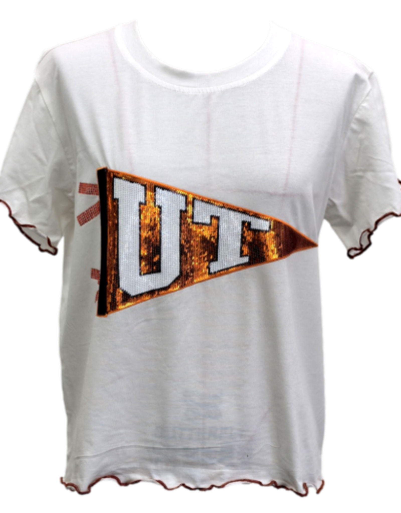 Queen of Sparkles Queen of Sparkles Licensed TEXAS Pennant Frill Tee