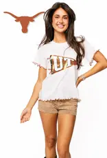 Queen of Sparkles Queen of Sparkles Licensed TEXAS Pennant Frill Tee