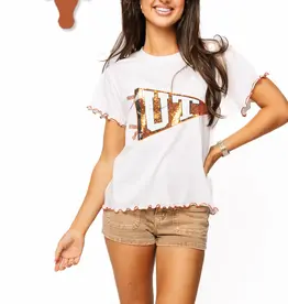 Queen of Sparkles Queen of Sparkles Licensed TEXAS Pennant Frill Tee