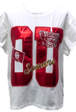 Queen of Sparkles Queen of Sparkles Licensed OU Metallic Word Icon Tee