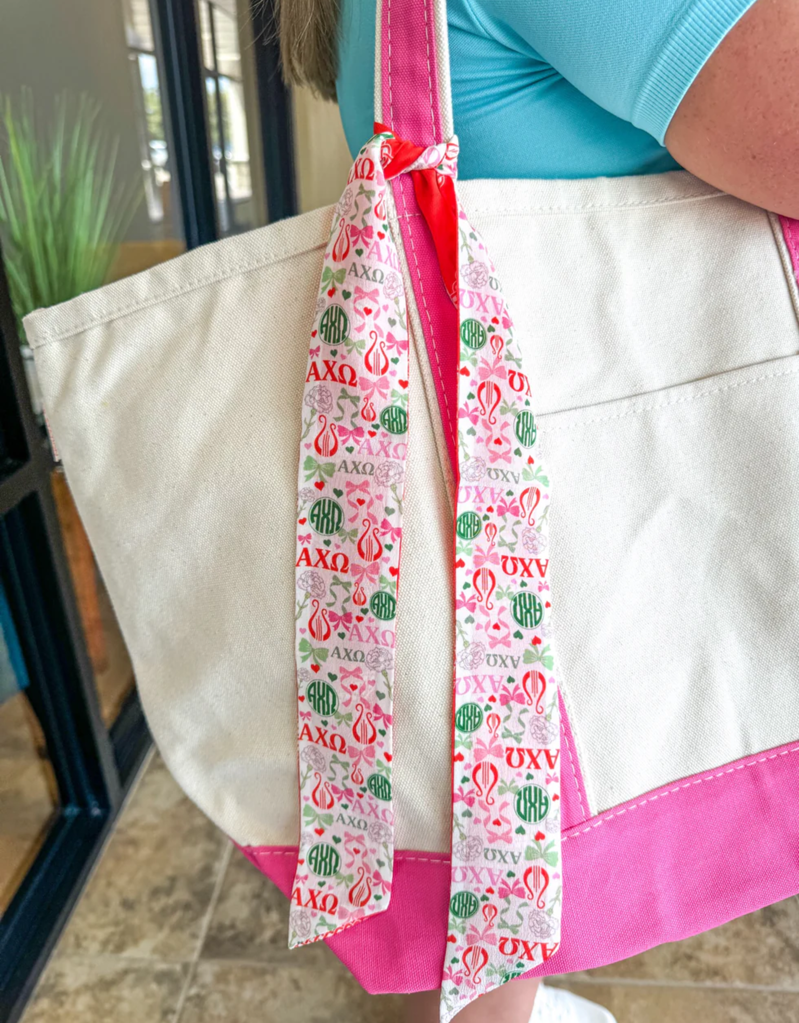Sorority Twilly Scarf Alpha Chi Omega