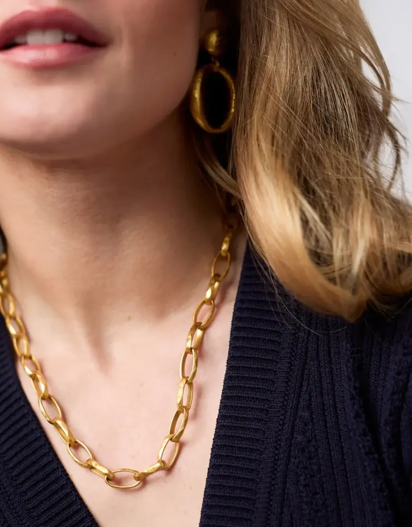 Julie Vos Julie Vos Solara Link Necklace