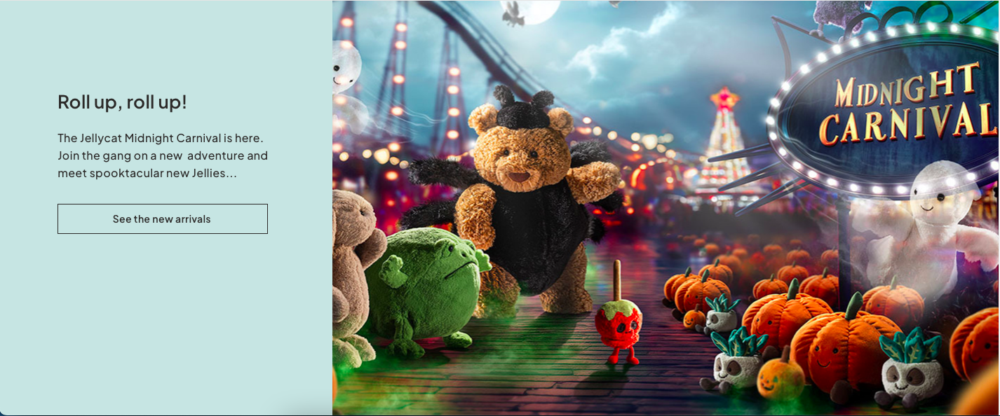 Jellycat Carnival Collection