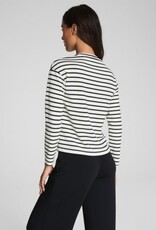 Spanx Spanx Airessentials Long Sleeve Side Slit Top