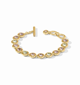 Julie Vos Julie Vos Rainbow Tennis Bracelet Champagne Radiance