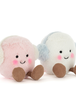 Jellycat Inc. Jellycat Amuseables Toastie Pink & White Marshmallows