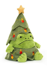 Jellycat Inc. Jellycat Christmas Tree Ricky Rain Frog Medium