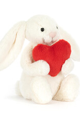 Jellycat Inc. Jellycat Bashful Red Love Heart Bunny Medium