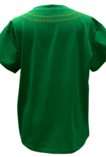 Queen of Sparkles Queen of Sparkles Bright Green  Christmas Necklace  Tee