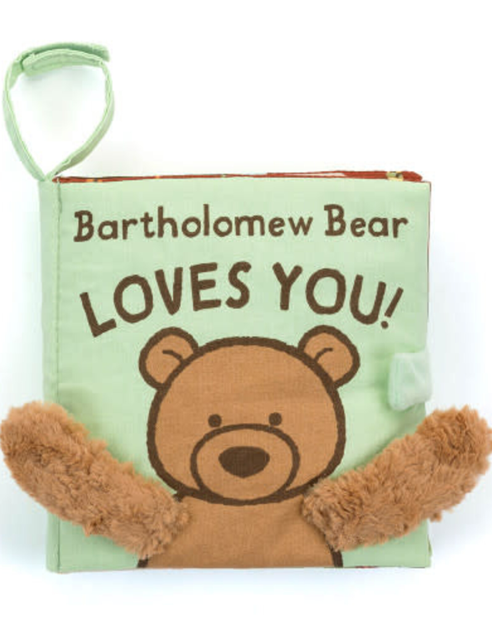 Jellycat Inc. Jellycat Bartholomew Bear Loves You Book