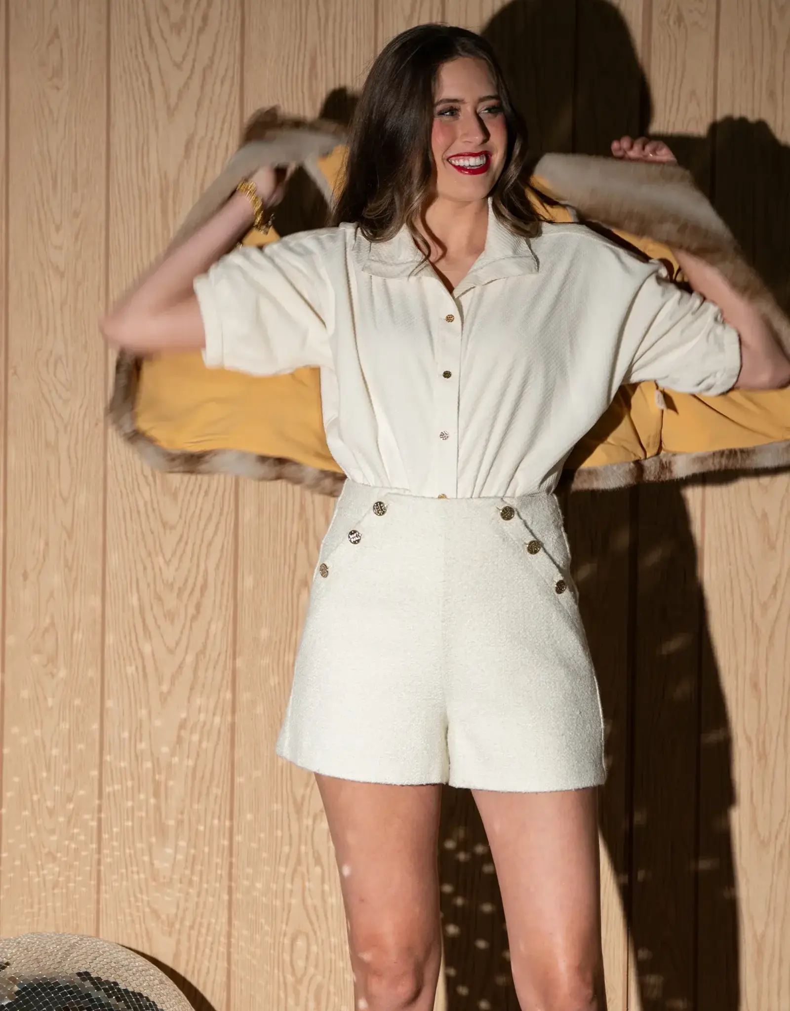 Emily McCarthy Emily McCarthy Bonny Top Winter White